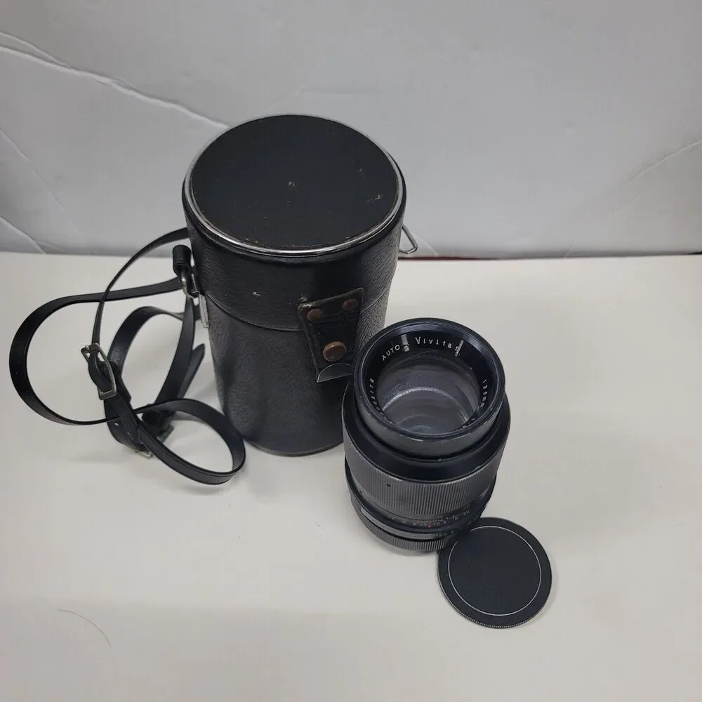 Vivitar 135mm f2.8 Auto MF Telephoto Portrait M42 Screw Mount Lens No. 378003178